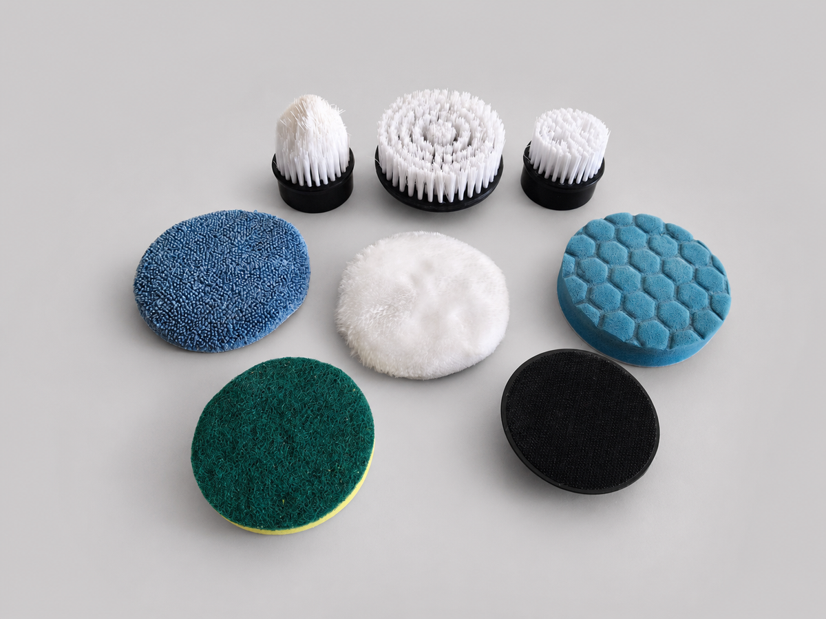 8 pieces reusable replaceable brush heads